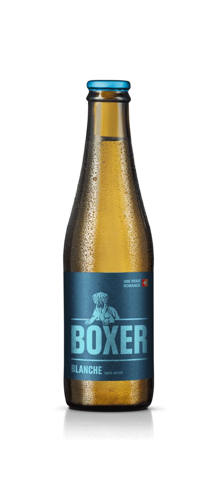 Boxer Blanche sans alcool bouteille