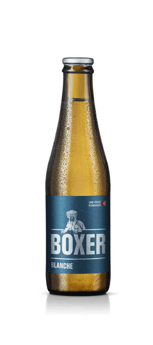 Boxer Blanche bouteille