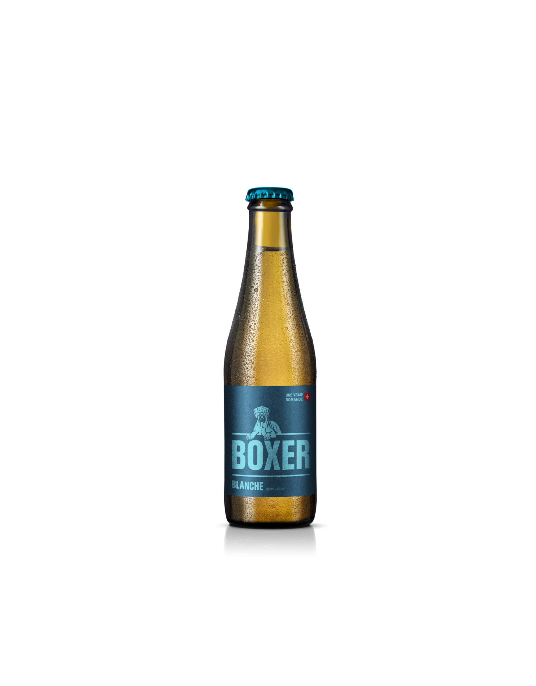 Blanche sans alcool bouteille