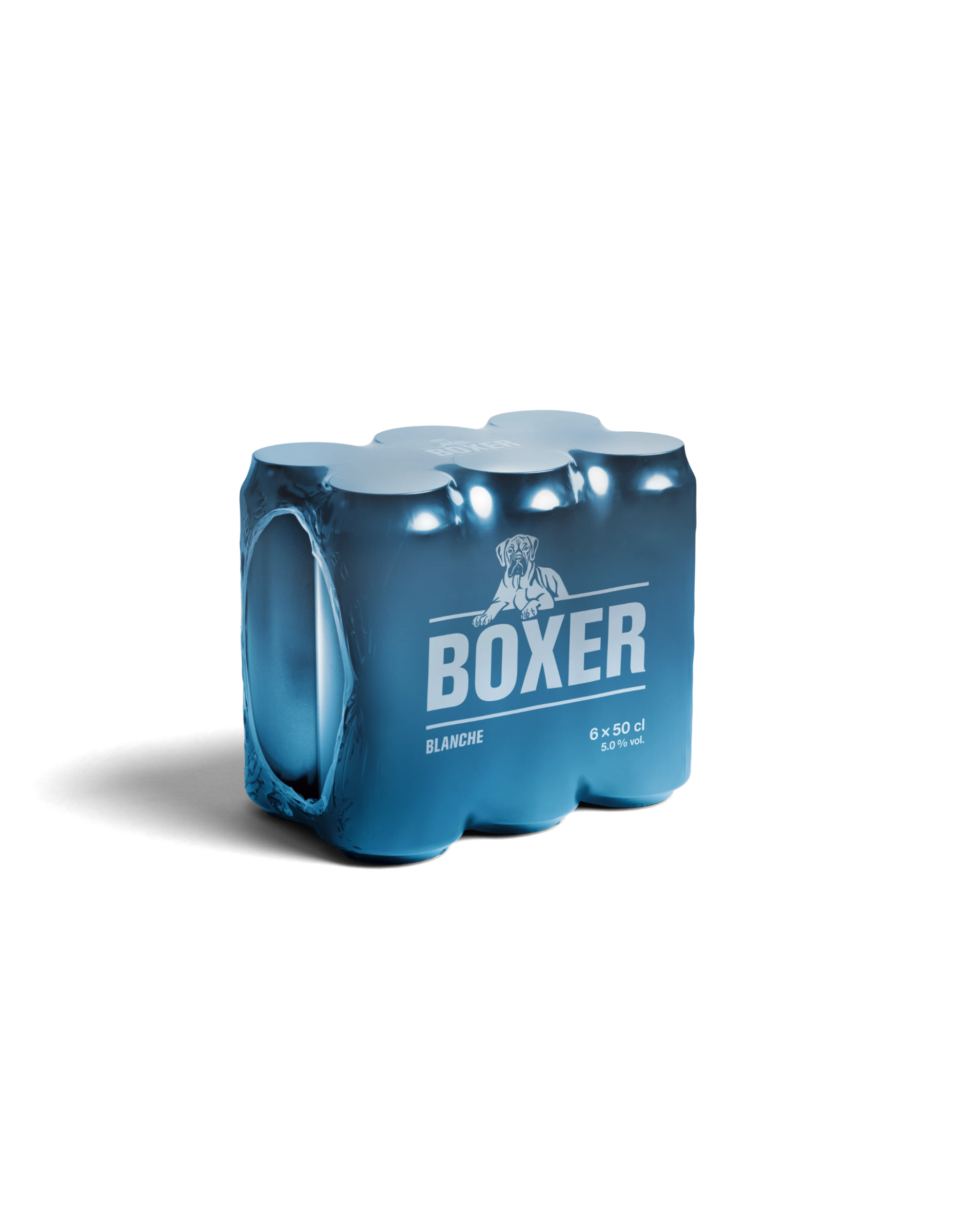 Boxer Blanche boîtes